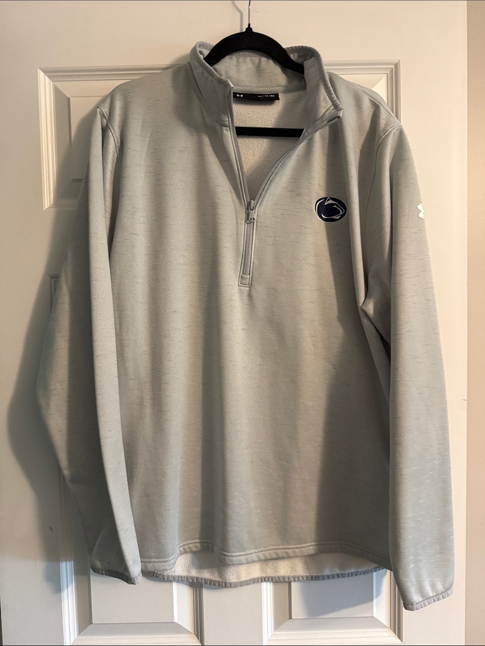 Under Armour Light Gray Men's Quarter-Zip Pullover